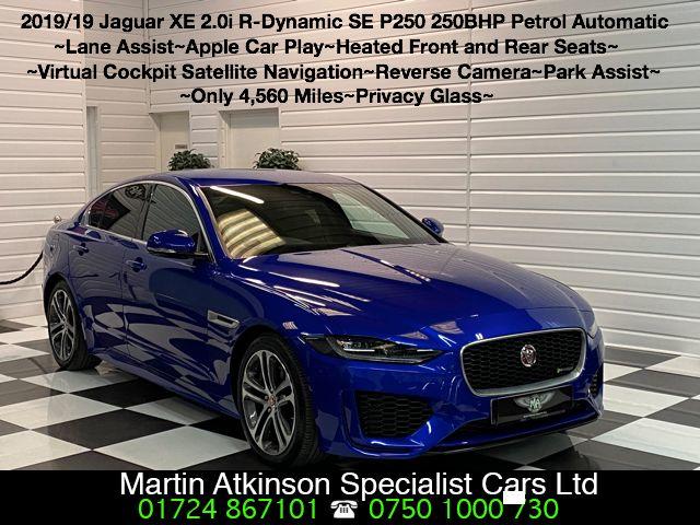 Jaguar XE 2.0 R-Dynamic SE P250 4dr Auto Saloon Petrol Caesium Blue Metallic