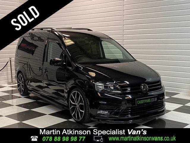 Volkswagen Caddy Maxi Life 2.0 TDI 150 DSG 7 Seat Crew Van Diesel Deep Black Pearl