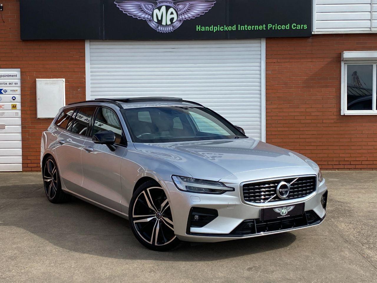 Volvo V60 2.0 D4 R-Design Pro 5dr 190 Auto Estate Diesel Silver