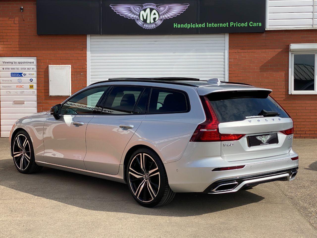 Volvo V60 2.0 D4 R-Design Pro 5dr 190 Auto Estate Diesel Silver