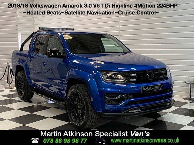 2018 Volkswagen Amarok GTS Edition Pick Up Highline 3.0 V6 TDI 224 BMT 4M Auto