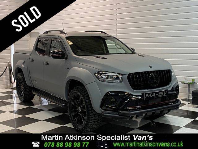 Mercedes-Benz X Class 2.3 250d 4Matic Progressive Double Cab Pickup Auto Pick Up Diesel Matte Nardo Grey