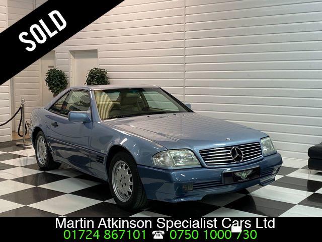 Mercedes-Benz SL 280 2.8 Automatic 2Dr Convertible Petrol Pearl Blue Metallic