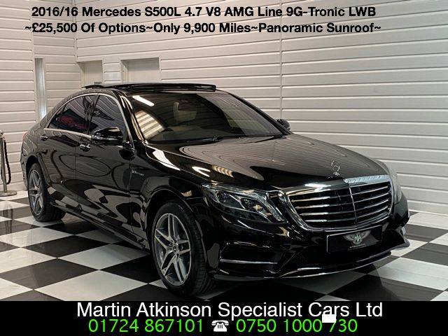 2016 Mercedes-Benz S Class S500L 4.7 V8 AMG Line 4dr 9G-Tronic LWB