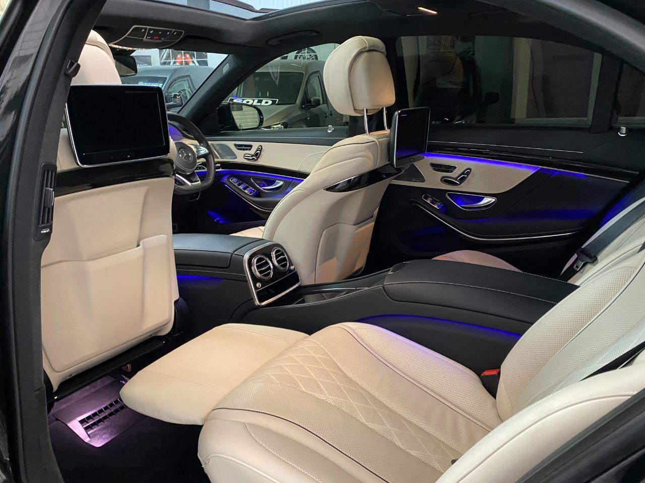 Mercedes-Benz S Class S500L 4.7 V8 AMG Line 4dr 9G-Tronic LWB Saloon Petrol Obsidian Black Metallic