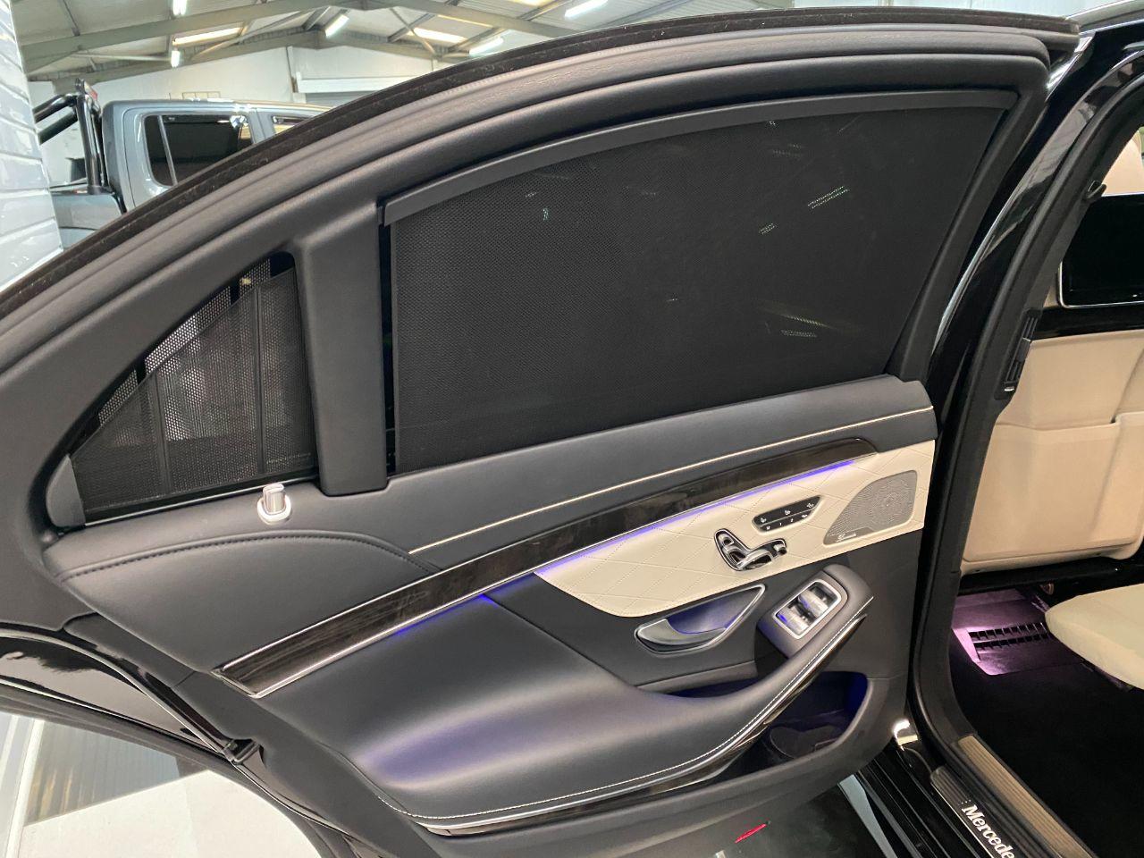 Mercedes-Benz S Class S500L 4.7 V8 AMG Line 4dr 9G-Tronic LWB Saloon Petrol Obsidian Black Metallic