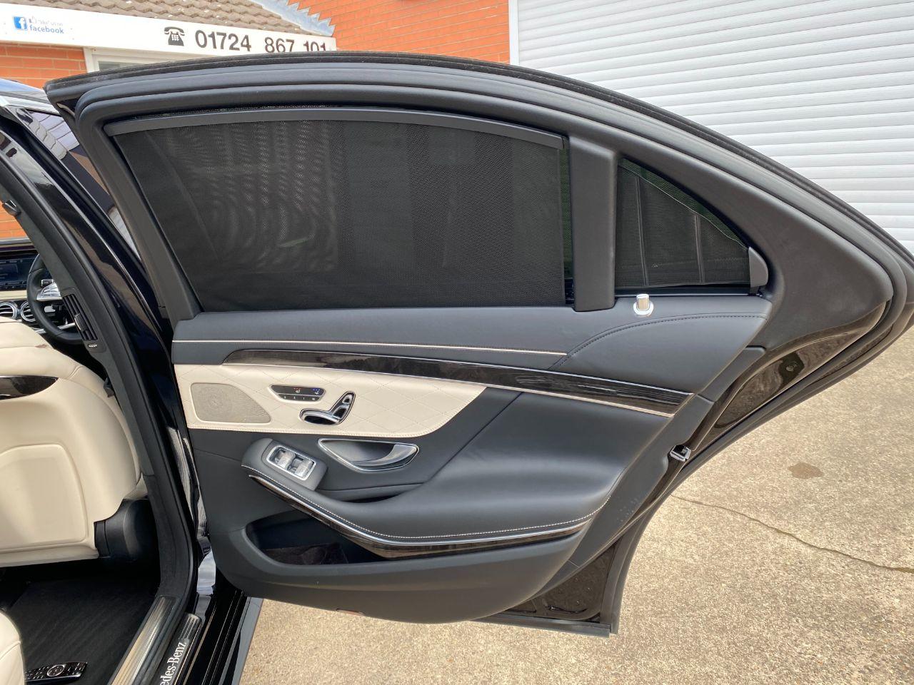 Mercedes-Benz S Class S500L 4.7 V8 AMG Line 4dr 9G-Tronic LWB Saloon Petrol Obsidian Black Metallic