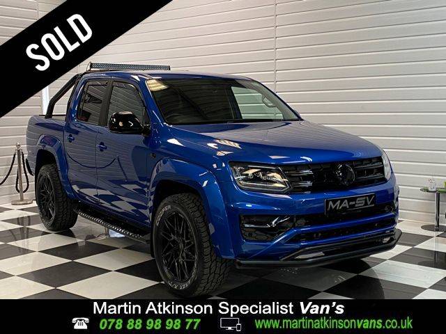 Volkswagen Amarok GTS Edition Pick Up Highline 3.0 V6 TDI 224 BMT 4M Auto Pick Up Diesel Ravenna Blue