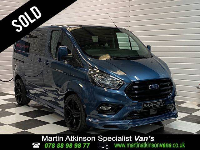 Ford Transit Custom 2.0 EcoBlue 130ps Kombi Limited Combi Van Diesel Blue