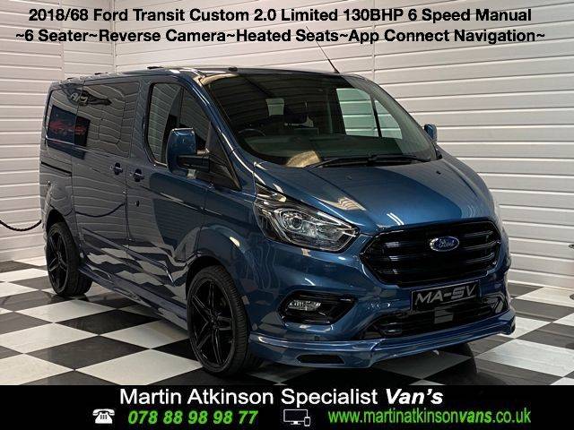 2018 Ford Transit Custom 2.0 EcoBlue 130ps Kombi Limited