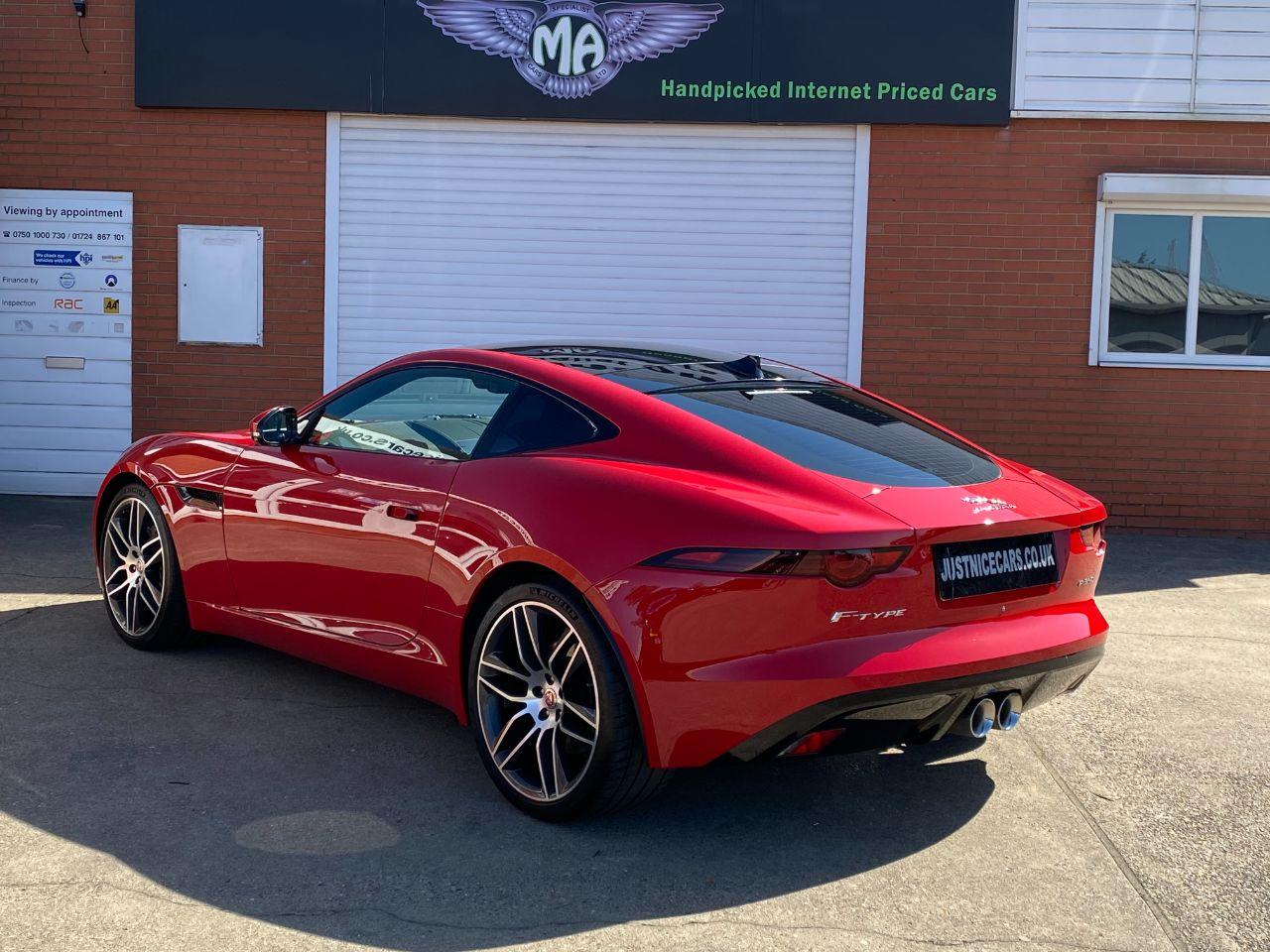 Jaguar F-type 3.0 V6 Supercharged R-Dynamic P340 Automatic Coupe Petrol Salsa Red