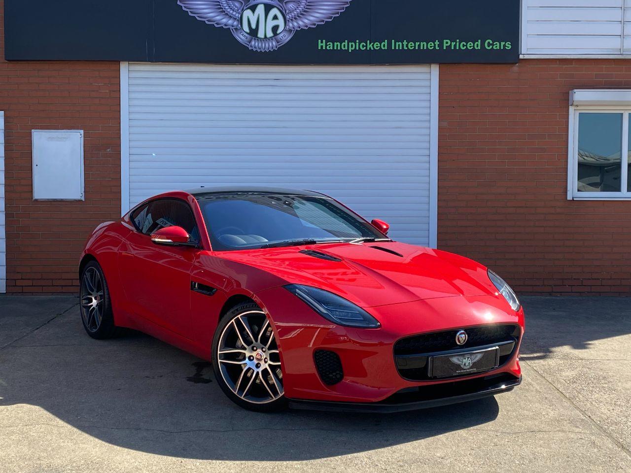Jaguar F-type 3.0 V6 Supercharged R-Dynamic P340 Automatic Coupe Petrol Salsa Red