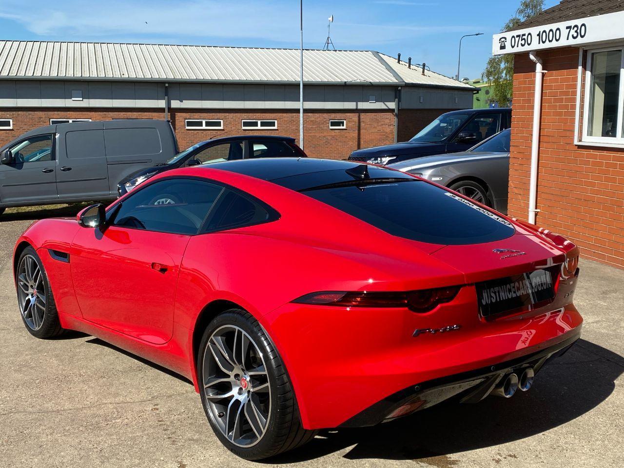 Jaguar F-type 3.0 V6 Supercharged R-Dynamic P340 Automatic Coupe Petrol Salsa Red