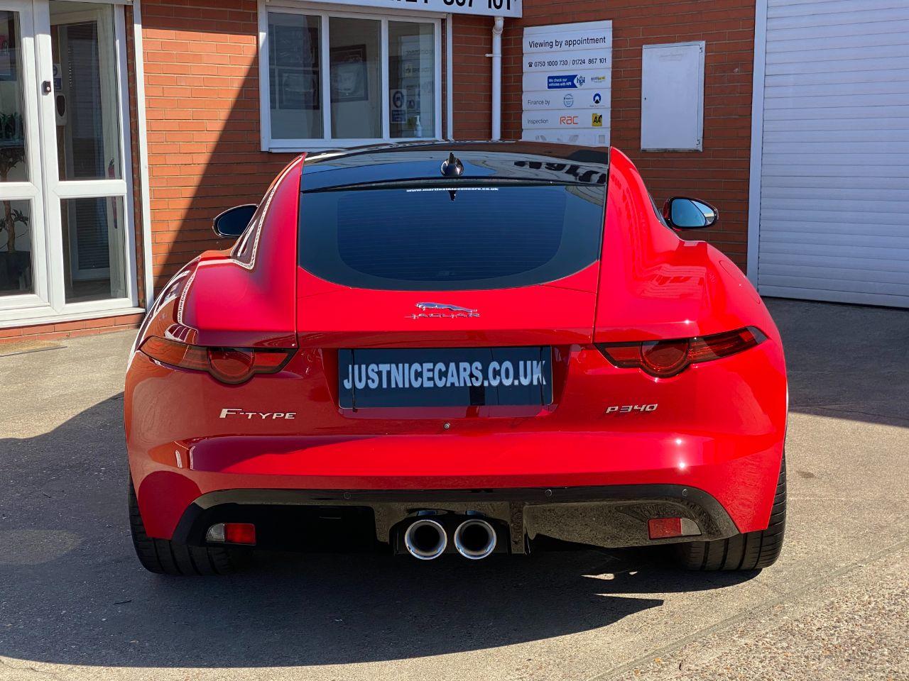 Jaguar F-type 3.0 V6 Supercharged R-Dynamic P340 Automatic Coupe Petrol Salsa Red