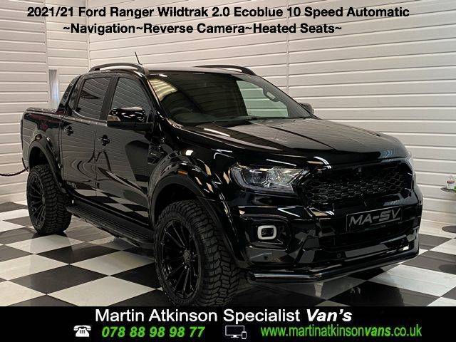 2021 Ford Ranger MA-SV Black Edition Pick Up Double Cab Wildtrak 2.0 EcoBlue 213 Auto