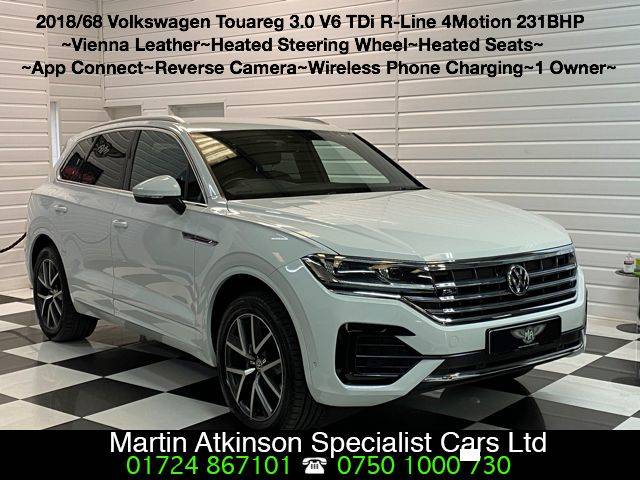 2018 Volkswagen Touareg 3.0 V6 TDi R-Line 4Motion 231BHP Automatic