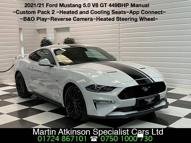 2021 Ford Mustang 5.0 V8 GT Fastback 449BHP Manual