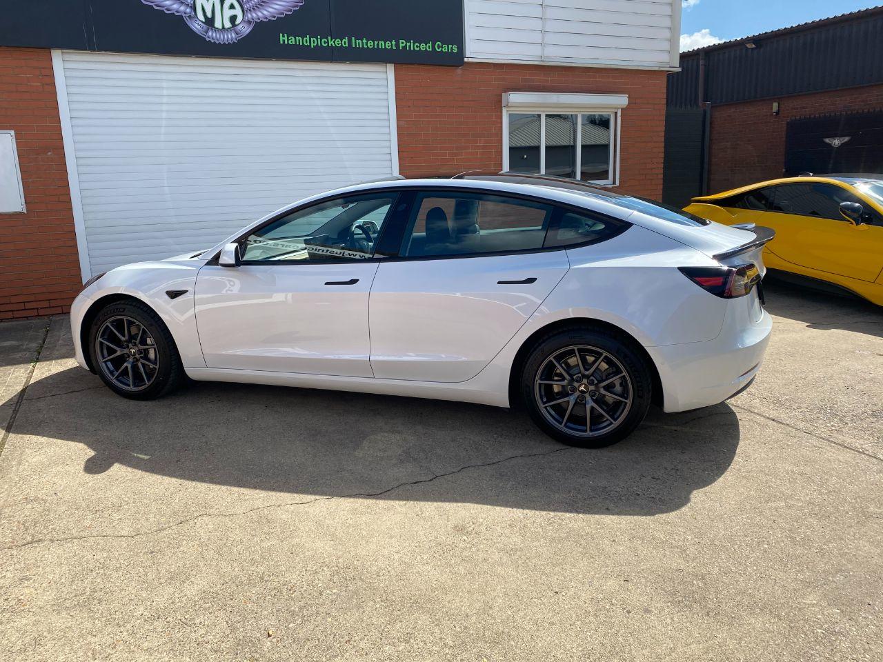 Tesla Model-3 0.0 Long Range AWD 4dr Auto Saloon Electric Pearl White Multi Coat