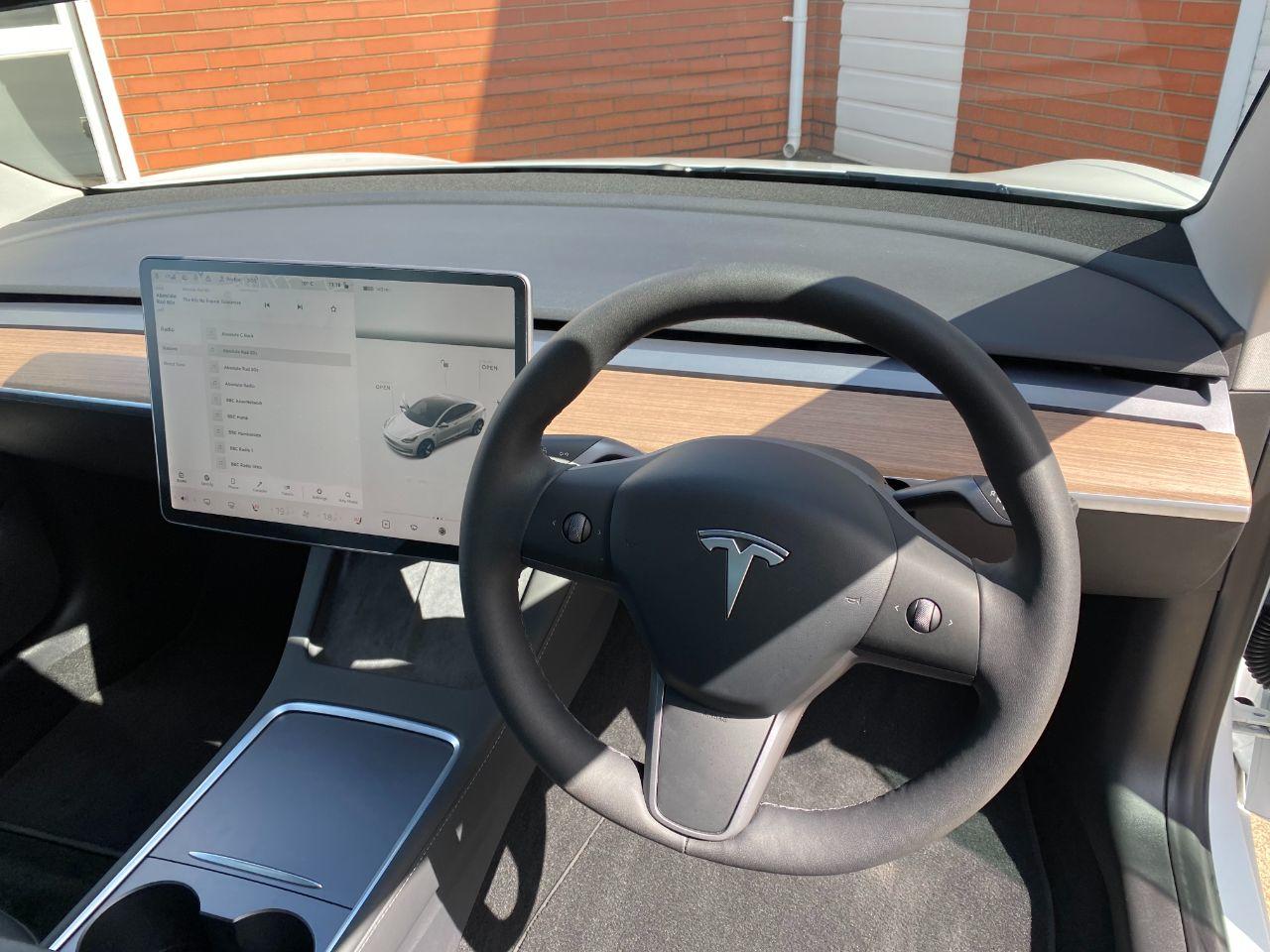 Tesla Model-3 0.0 Long Range AWD 4dr Auto Saloon Electric Pearl White Multi Coat