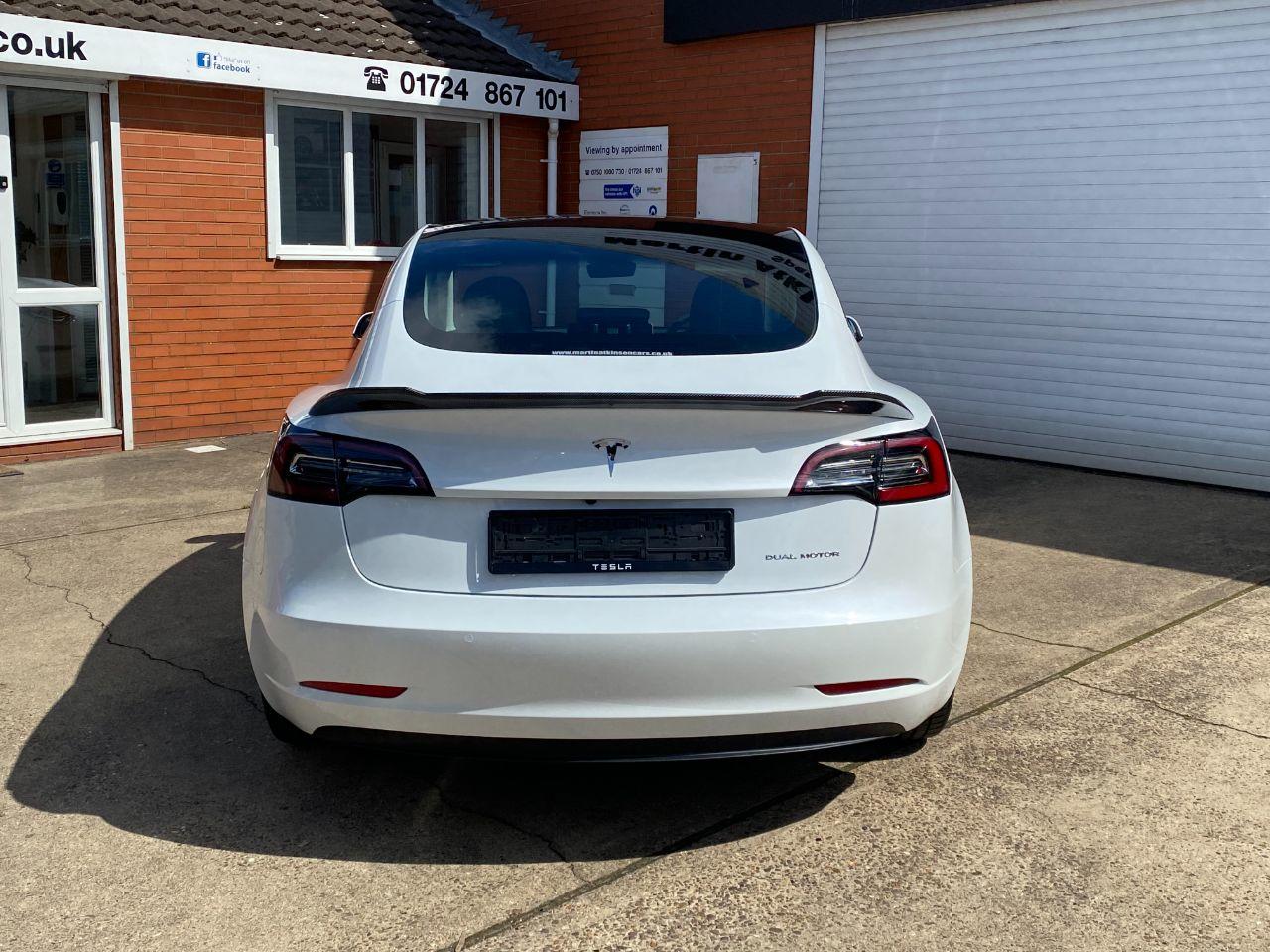 Tesla Model-3 0.0 Long Range AWD 4dr Auto Saloon Electric Pearl White Multi Coat