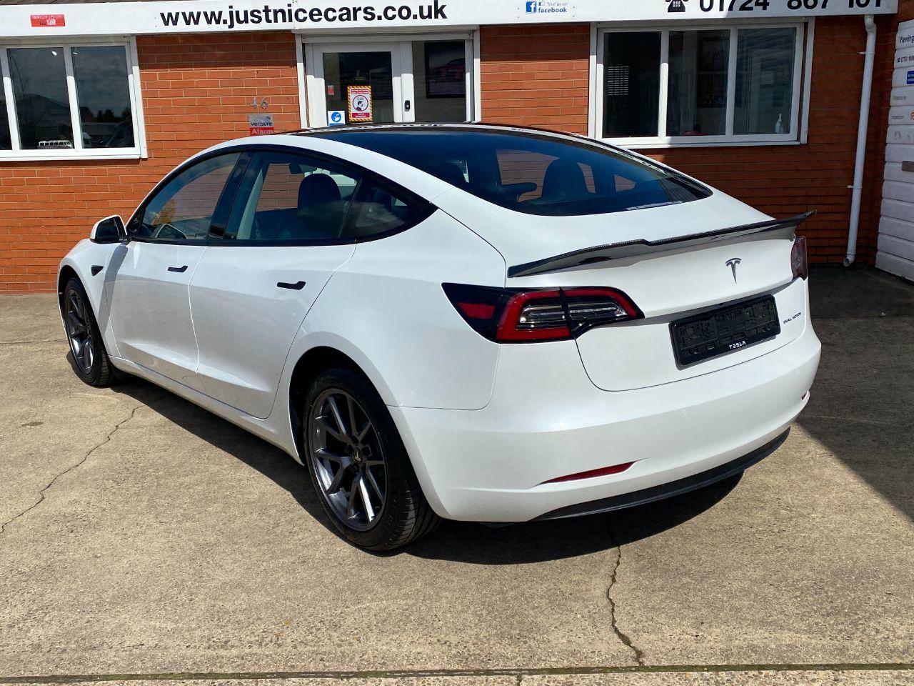 Tesla Model-3 0.0 Long Range AWD 4dr Auto Saloon Electric Pearl White Multi Coat