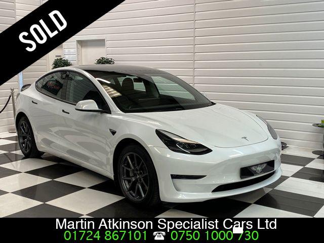 Tesla Model-3 0.0 Long Range AWD 4dr Auto Saloon Electric Pearl White Multi Coat