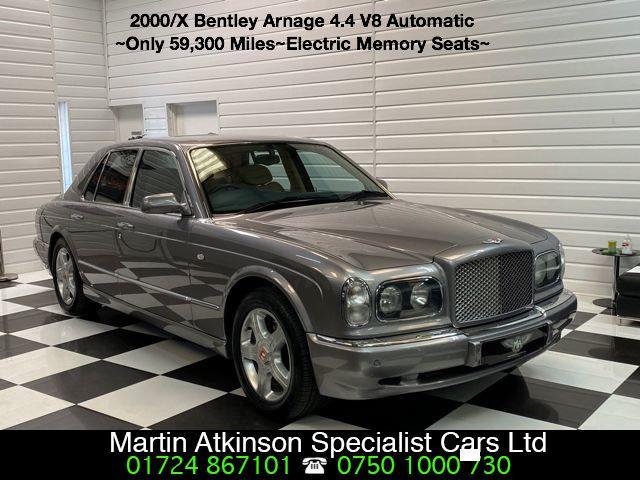 Bentley Arnage 4.4 V8 Automatic Saloon Petrol Tempest Silver