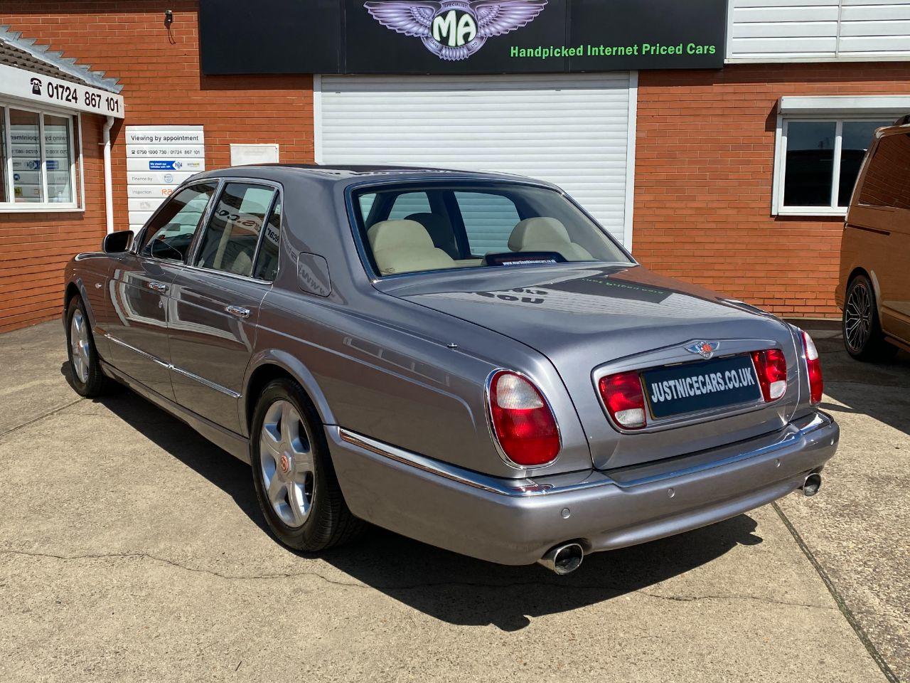 Bentley Arnage 4.4 V8 Automatic Saloon Petrol Tempest Silver
