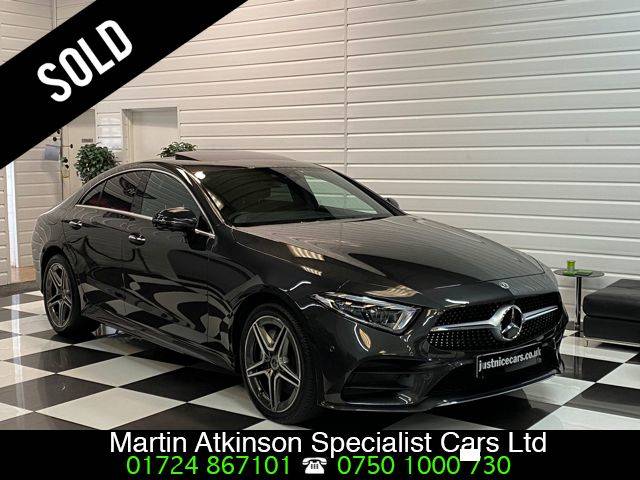 Mercedes-Benz CLS 2.9 CLS 400d 4Matic AMG Line Premium Plus 4dr 9G-Tronic Coupe Diesel Grey