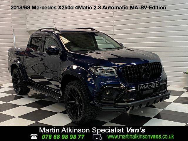 2018 Mercedes-Benz X Class 2.3 MA-SV Widebody - X 250d 4Matic Power Double Cab Pickup Auto