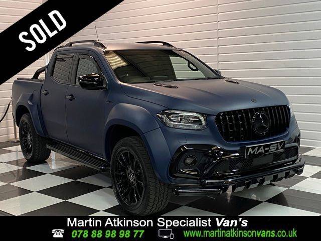 Mercedes-Benz X Class 2.3 250d 4Matic Element Double Cab Pickup Auto MA-SV Edition Pick Up Diesel Blue
