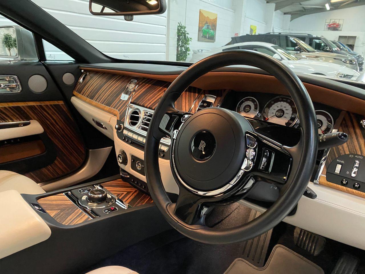 Rolls Royce Wraith 6.6 2dr Auto Coupe Petrol Silver