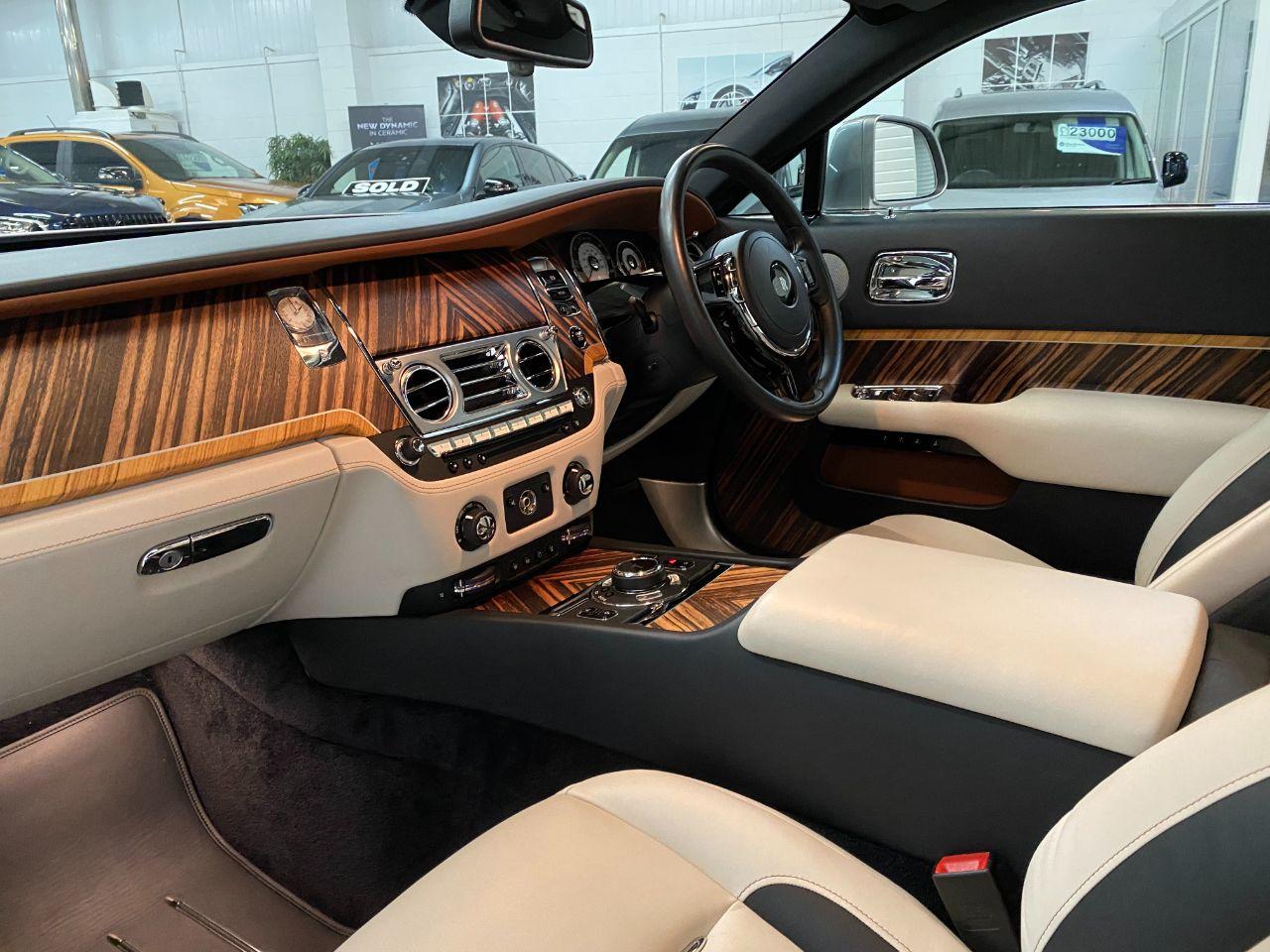Rolls Royce Wraith 6.6 2dr Auto Coupe Petrol Silver
