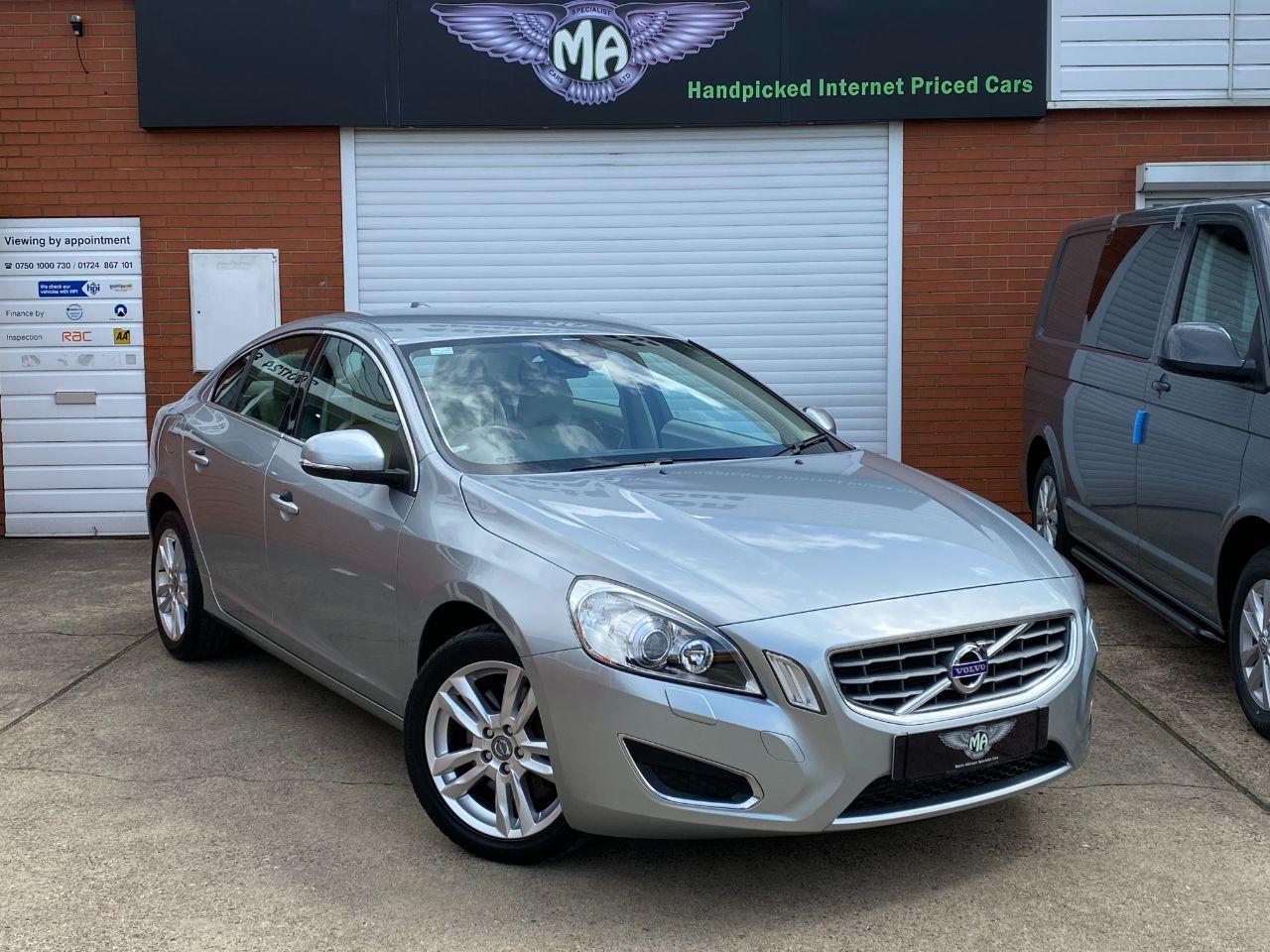 Volvo S60 2.0 T5 SE Lux Nav 4dr Powershift Automatic 240BHP Saloon Petrol Electric Premium Silver Metallic