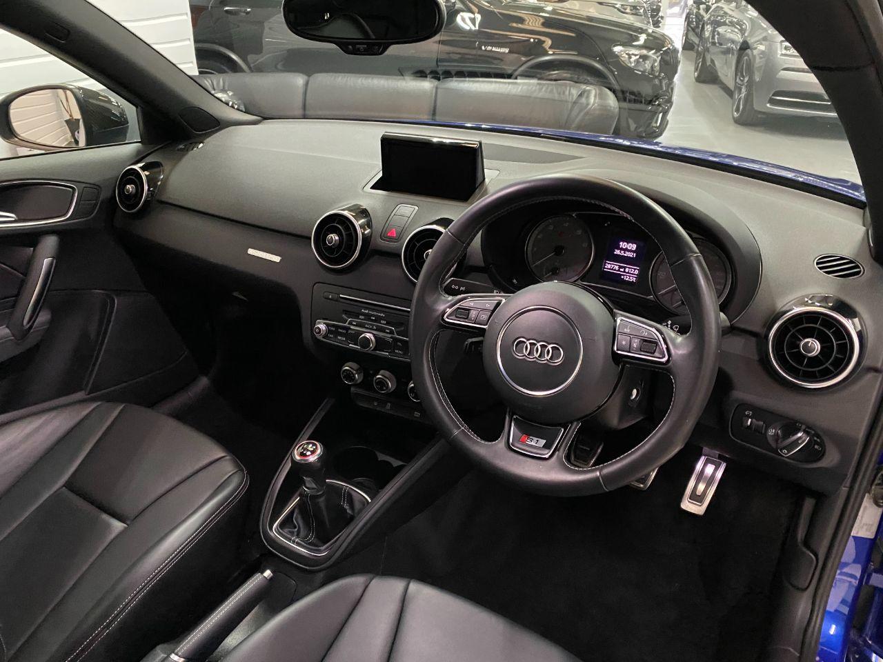 Audi A1 S1 2.0 TFSI Quattro Competition 3dr Hatchback Petrol Sepang Blue Pearl Effect Paint