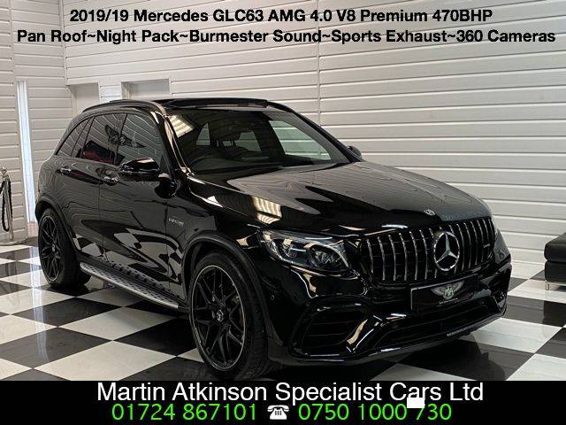 2019 Mercedes-Benz GLC GLC63 4.0 V8 4Matic Premium 5dr 9G-Tronic