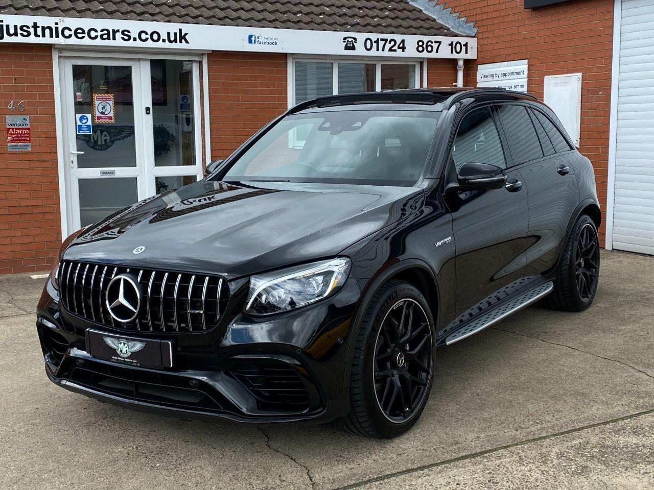 Mercedes-Benz GLC GLC63 4.0 V8 4Matic Premium 5dr 9G-Tronic Estate Petrol Obsidian Black Metallic