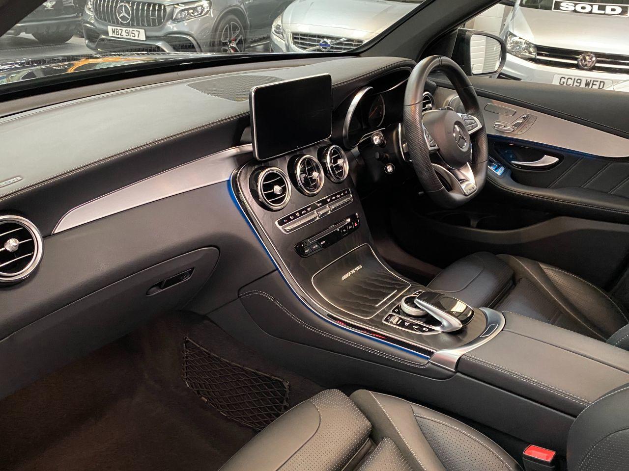 Mercedes-Benz GLC GLC63 4.0 V8 4Matic Premium 5dr 9G-Tronic Estate Petrol Obsidian Black Metallic