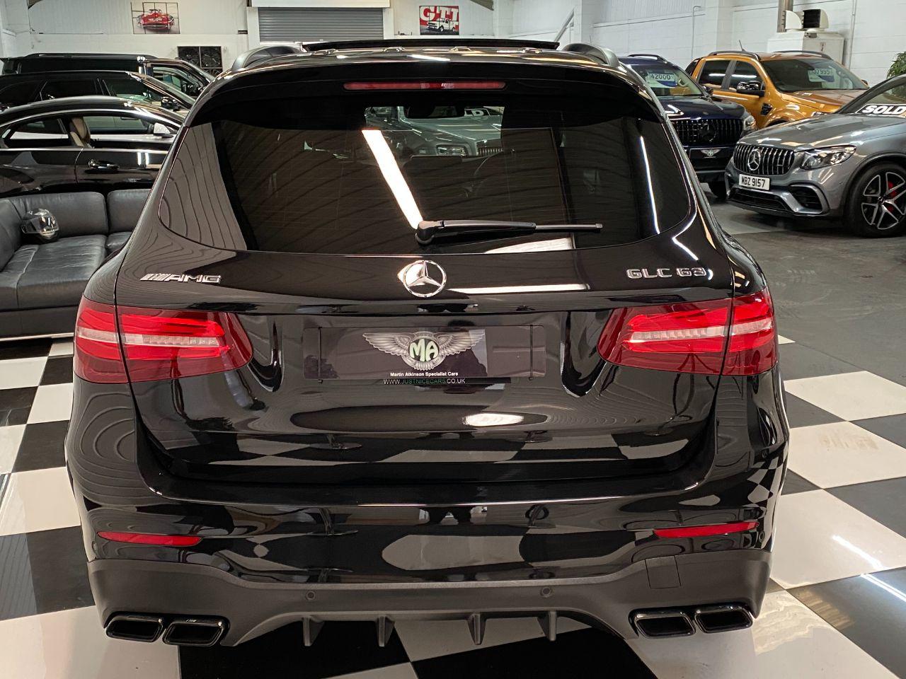 Mercedes-Benz GLC GLC63 4.0 V8 4Matic Premium 5dr 9G-Tronic Estate Petrol Obsidian Black Metallic