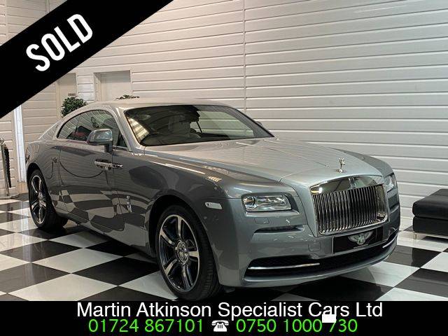 Rolls Royce Wraith 6.6 2dr Auto Coupe Petrol Silver