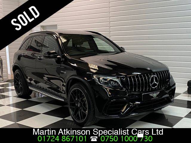 Mercedes-Benz GLC GLC63 4.0 V8 4Matic Premium 5dr 9G-Tronic Estate Petrol Obsidian Black Metallic