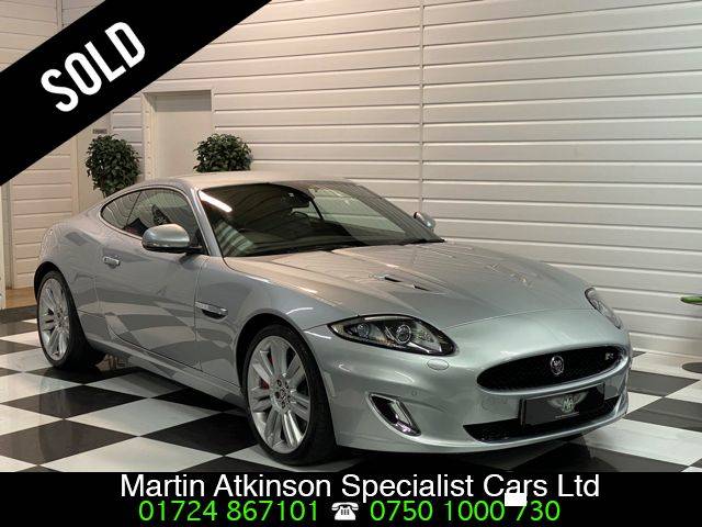 Jaguar XK 5.0 Supercharged V8 R 2dr Auto Coupe Petrol Rhodium Silver