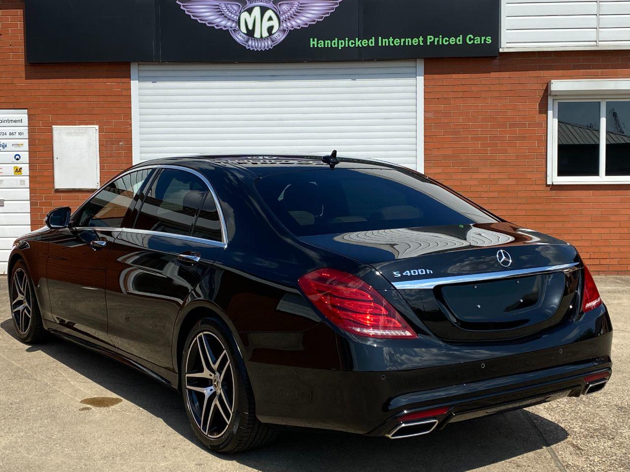 Mercedes-Benz S Class 3.5 S400h L AMG Line V6 4dr Auto Saloon Petrol / Electric Hybrid Obsidian Black Metallic