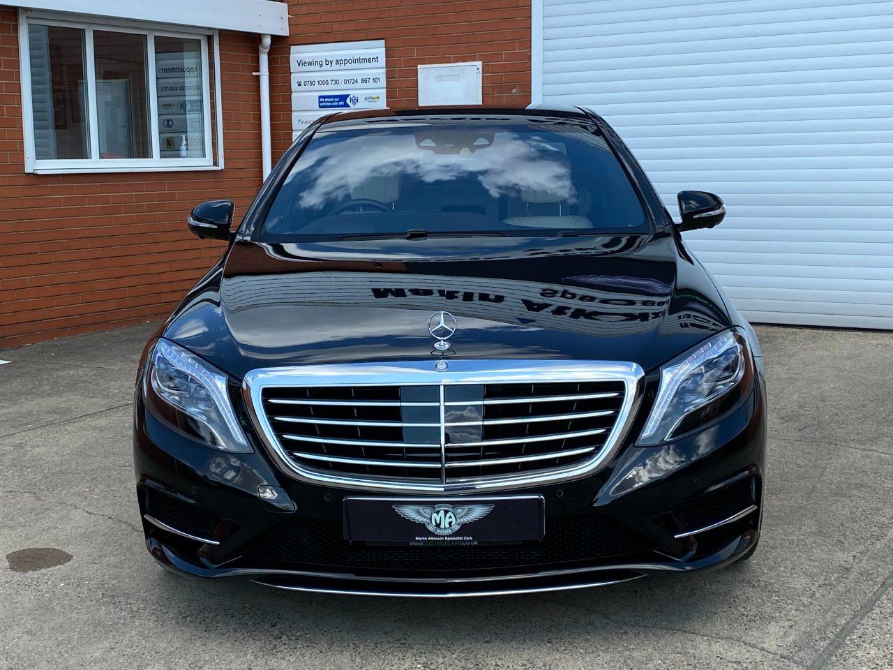 Mercedes-Benz S Class 3.5 S400h L AMG Line V6 4dr Auto Saloon Petrol / Electric Hybrid Obsidian Black Metallic