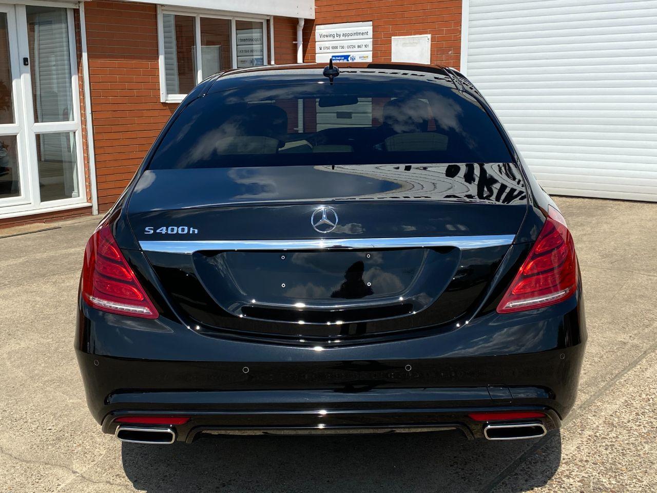 Mercedes-Benz S Class 3.5 S400h L AMG Line V6 4dr Auto Saloon Petrol / Electric Hybrid Obsidian Black Metallic