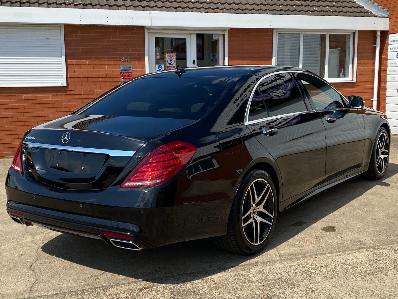 Mercedes-Benz S Class 3.5 S400h L AMG Line V6 4dr Auto Saloon Petrol / Electric Hybrid Obsidian Black Metallic