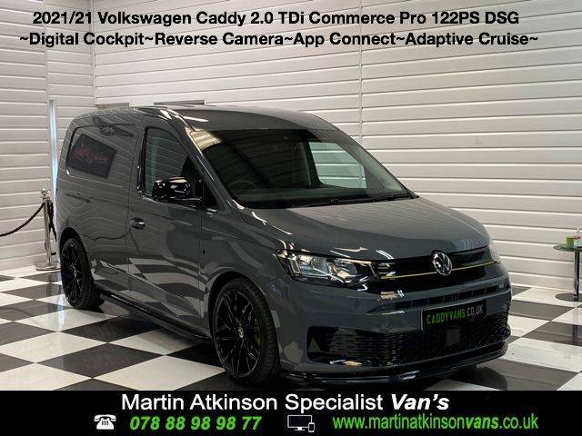 2021 Volkswagen Caddy 0.0 MA-SV Edition Commerce Pro Van DSG 122ps 2.0 TDI