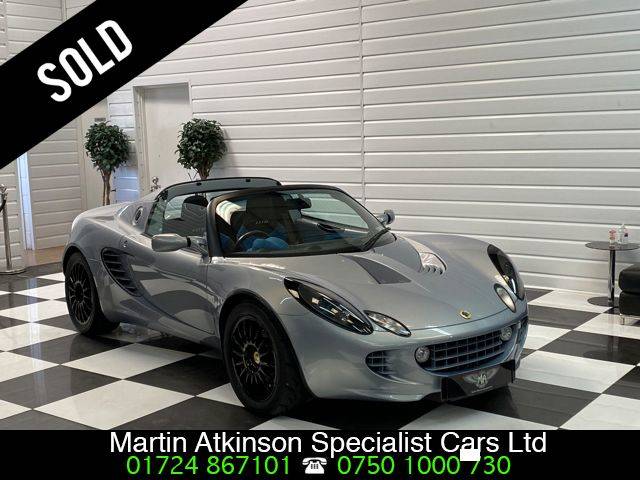 Lotus Elise Sport 1.8 135R 2dr Convertible Petrol Mica Silver Blue