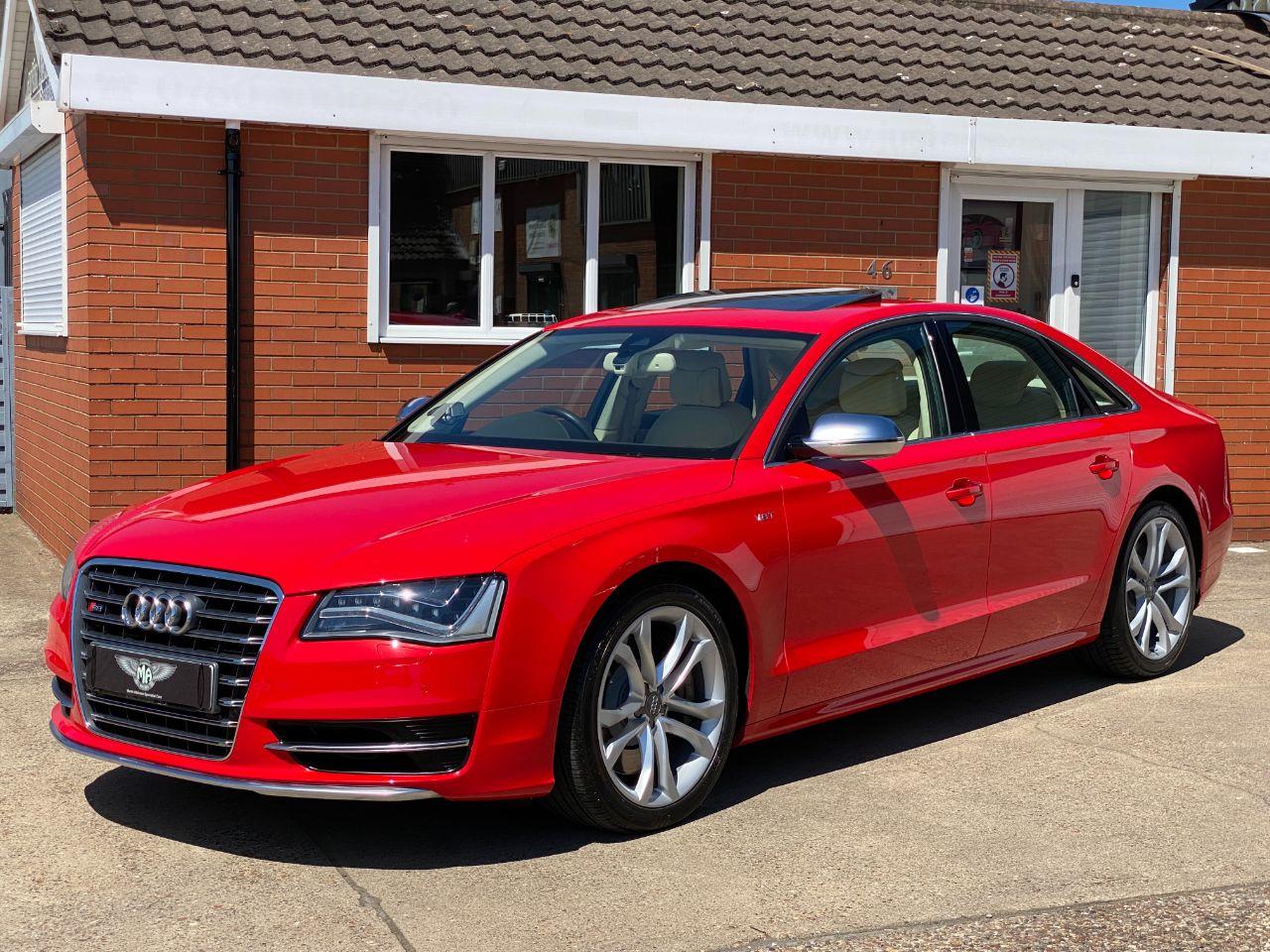 Audi A8 S8 4.0 V8 TFSi Quattro 4dr Tip Auto Saloon Petrol Audi Exclusive Misano Red