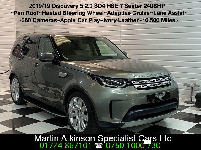 Land Rover Discovery 2.0 SD4 HSE D240 Automatic Estate Diesel Silicon Silver Premium Pallete